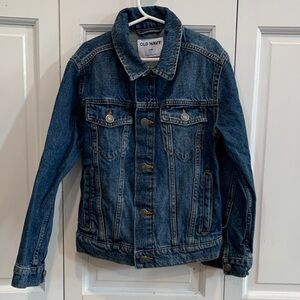 Old Navy Kids Classic Denim Jacket - Dark Blue
